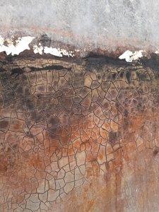 Rissige Erdtextur von Gabriela Aleksandra Szuba