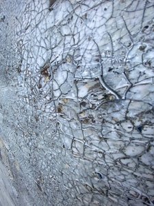 Rissige Eis-Textur von Gabriela Aleksandra Szuba