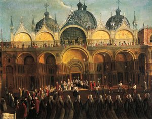 Osterprozessionen in San Marco von Gabriele Bella