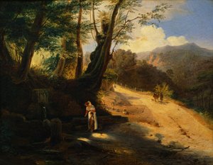 Der Brunnen im Wald, von Gabriele Smargiassi von Gabriele Smargiassi
