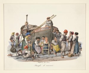 Familien von Seeleuten von Gaetano Dura