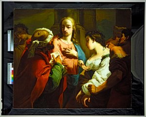 Christus und die Ehebrecherin von Gaetano Gandolfi