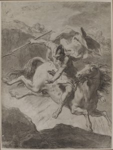 Tod von Marcus Curtius, 1799 von Gaetano Gandolfi
