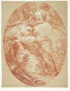 Didos Tod - Ovale Komposition von Gaetano Gandolfi