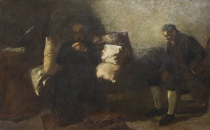Die letzten Stunden von Carlo Alberto, Oporto von Gaetano Previati
