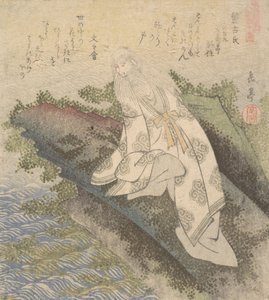 Banko, ein chinesischer Weiser, 19. Jahrhundert von Gakutei