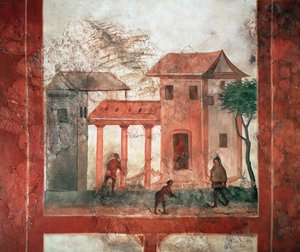 Rustikale Villa (Fresko, ca. 200)