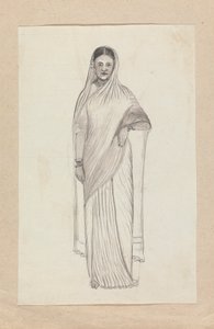 Indische Frau von Gangaram Chintaman Tambat