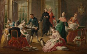 Nachmittagstee Het vieruurtje, 1778