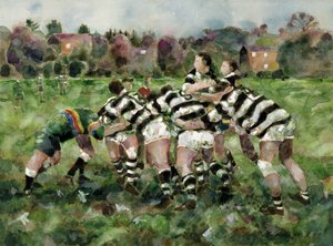 Ein Rugby-Spiel, 1989