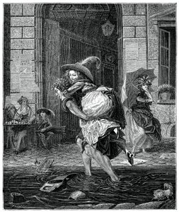 Durchgang durch den Sturm, 1885 von Garnier