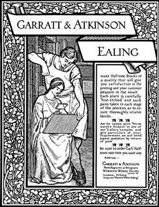 Garratt & Atkinson Anzeige, 1907 von Garratt and Atkinson