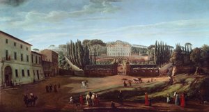 Villa Aldobrandini von Gaspar van Wittel