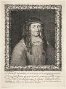 Mme. Louise LeGras, geb. de Marillac von Gaspard Duchange