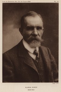 Eugene Simon, französischer Naturforscher, Entomologe und Taxonom von Spinnen (s/w Foto) von Gaspard Felix Tournachon Nadar