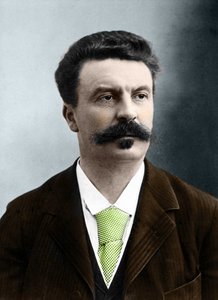 Guy de Maupassant (1850-1893), französischer Schriftsteller von Nadar