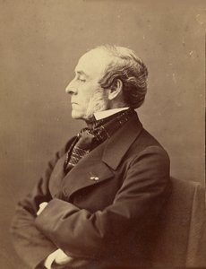 Porträt von Ernest Legouvé 1807-1903, 1861-1869 von Gaspard Félix Nadar