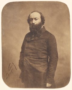 Porträt von Théodore Rousseau 1812-1867, 1855-1859