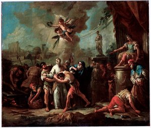 Das Martyrium des Heiligen Laurentius