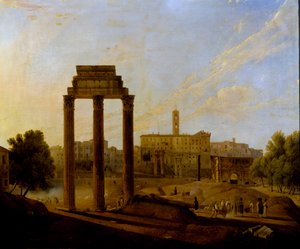 Rom: Blick auf das Forum in Richtung Kapitol