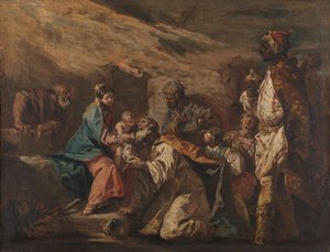 Anbetung der Könige von Gasparo Diziani