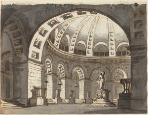 Bühnenbild von Gasparo Galliari