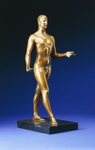 Mann gehend - Porträt von Lincoln Kirstein, ca. 1933 von Gaston Lachaise