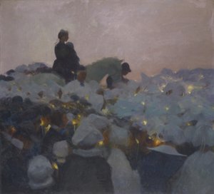 Pardon in der Bretagne, 1896 von Gaston de la Touche