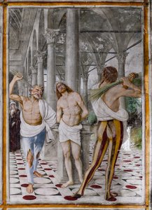 Detail der Geißelung Christi, aus Das Leben und die Passion Christi