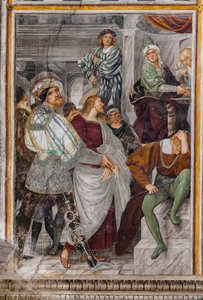 Jesus vor Pilatus (Detail)