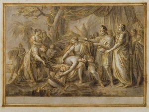 Achilles beklagt den Tod von Patroklos, 1760-63
