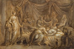 Andromache trauert um den Tod von Hector, 1760-63