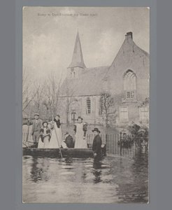 Katastrophe in Oud-Vossemeer am 13. März 1906 von Gebroeders van Straaten
