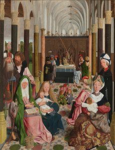 Die heilige Verwandtschaft von Geertgen Tot sint Jans