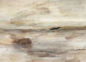 Neblige neutrale Landschaft