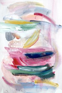 Lebendige abstrakte Striche