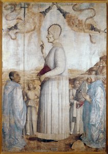 Lawrence Giustiniani oder Lorenzo Giustiniani von Gentile Bellini