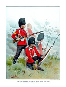 Die 87. Prinzessin Victorias Royal Irish Fusiliers, ca. 1890