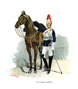 Die Horse Guards, um 1890