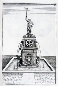 Brunnenentwurf, 1664 von Georg Andreas Bockler