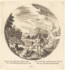 Merkur tötet Argus von Georg Andreas Wolfgang the Elder