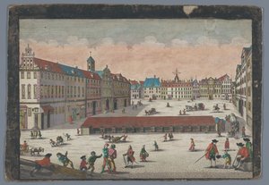 Ansicht des Salzplatzes in Wroclaw von der Südseite