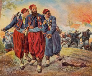 Turkos gefangen bei Wörth, 6. August 1870 von Georg Bleibtreu