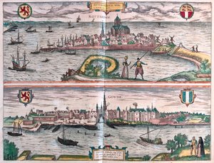 Rotterdam und Gouda, Niederlande - in 