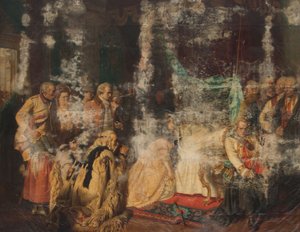 Kaiser Joseph II. auf dem Totenbett