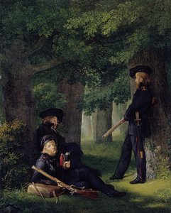 Auf Vorposten von Georg Friedrich Kersting