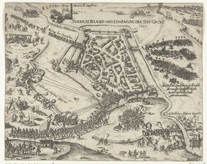 Belagerung von Grol durch Friedrich Heinrich, 1627 von Georg Keller