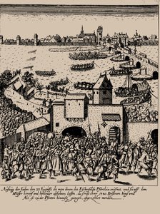 Der Fettmilch-Aufstand. Vertreibung der Juden aus Frankfurt am 23. August 1614 von Georg Keller