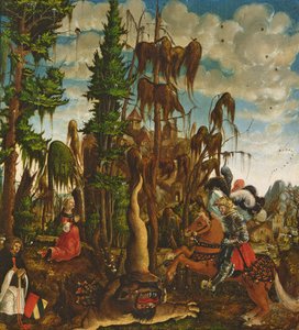 St. Georg rettet die Prinzessin vor dem Drachen, 1520