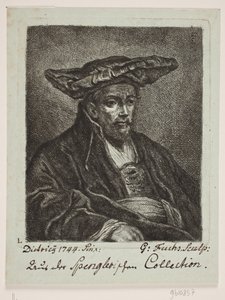 Ein Mann mit Barett